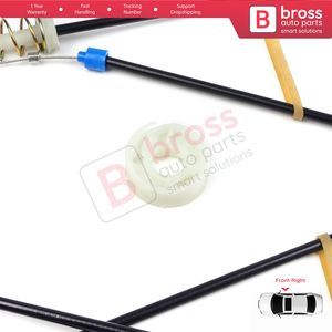 BWR982 Kit de réparation de lève-vitre droit pour MK1 R50 R52 R53 2001-2008 2/3 porte HB Convertible 51337039452 Bross pièces automobiles - Product Image 3