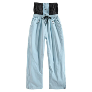 Pantalon de neige personnalisé OEM pour hommes, respirant, coupe-vent, imperméable, respirant, pantalon de jogging extérieur plat à taille élastique - Product Image 4