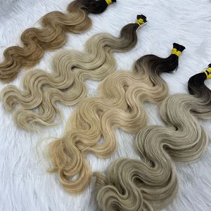 ลอนธรรมชาติสีบลอนด์บริสุทธิ์สำหรับผมทาส100% 24นิ้ว/60ซม. จัดทรงและเรียบผมบราซิล120กรัม - Product Image 1