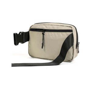 Riñonera de nailon impermeable personalizada a la moda para niños, riñonera cruzada para el pecho, riñonera para correr con logotipo para hombres y mujeres - Product Image 1