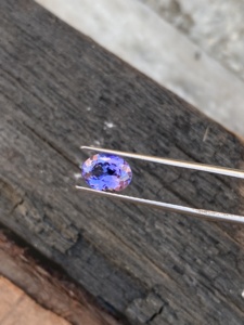 8x6 MM Natural no calentado Bio Color tanzanita excelente 1,33 quilates corte ovalado 100% zoisita piedras preciosas sueltas lupa de alta visibilidad - Product Image 5