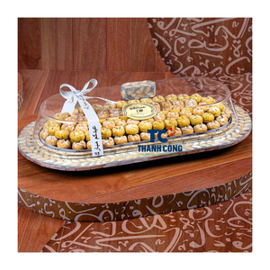 Custom Made MOP RAMADAN EID CHOCOLATE TRAY Vietnam Proveedor OEM Venta al por mayor Premium Bandeja decorativa hecha a mano - Product Image 1