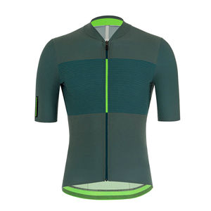 Maillot de cyclisme personnalisé à manches courtes Ensemble de vêtements de vélo pour hommes Vêtements de sport respirants en polyester et élasthanne - Product Image 3