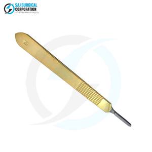 Manche de scalpel médical professionnel en acier inoxydable certifié CE pour un contrôle précis de la précision chirurgicale, longue durée de vie, clinique - Product Image 3