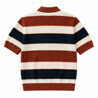 Camisa IKDEER Personalizada para Hombre, Tejido Sólido de Poliéster/Algodón, Color Azul Marino, Textura de Toalla, Manga Corta, Estilo Retro, Casual, para Vacaciones