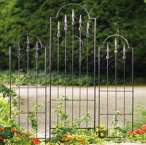 Enrejado de jardín de metal, elegante estructura que soporta exuberantes enredaderas, hermoso elemento de soporte de metal para jardín al aire libre - Product Image 5