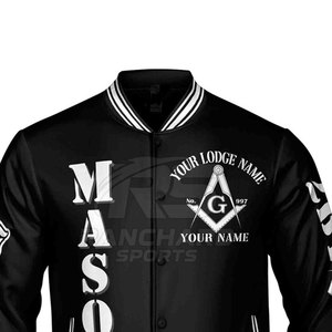 Chaqueta Masónica Oficial para Hombre, Ropa de Logia Masónica, Chaqueta Masónica Personalizada Bordada - Product Image 4