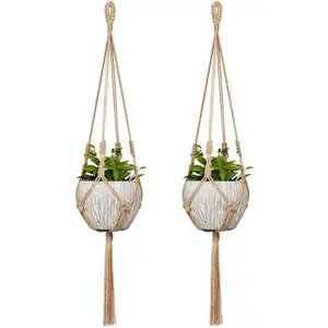 ผู้ขายที่ดีที่สุดตะกร้าใส่ของขนาดเล็กแบบแขวนผนังทำด้วยมือ,กระถางดอกไม้สำหรับแขวนขายส่งและราคาโรงงาน - Product Image 1