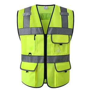 Brand New Custom High Visibility <b>Reflective</b> Safety Vest for Construction Work or Outdoor Activities Appropriate Work Apparel - Product Image 1