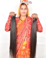 Extensions de cheveux humains indiens Remy vierges, double trame, ondulés, non traités, pour tissage, vente en gros, cuticules intactes