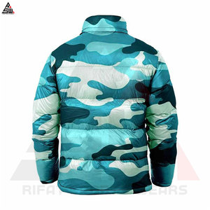Meilleures ventes Nouveau manteau chaud coupe-vent en toile pour homme en hiver avec sublimation bulle - Product Image 4