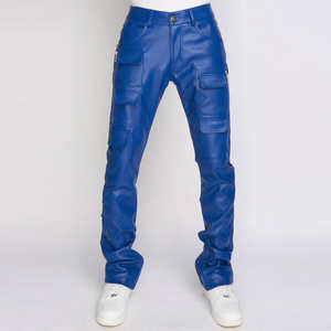 กางเกงหนัง PU แฟชั่นสำหรับผู้หญิง เอวยืดหยุ่นสูง นุ่ม ยืดหยุ่น ระบายอากาศได้ดี เหมาะสำหรับฤดูหนาว เป็นมิตรกับสิ่งแวดล้อม แห้งเร็ว สไตล์สตรีทแวร์ คุณภาพเยี่ยม - Product Image 2