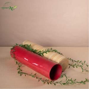 Vase de table en bambou enroulé Art Déco fait à la main - Décoration écologique et durable pour les intérieurs modernes - Product Image 5