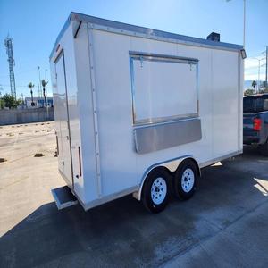 Custom Size Mobile Kitchen Fast Food Carts Taco Truck Chicken Food Van Pizza Truck <b>Concession</b> <b>Trailer</b> Cart Customised Heat Pump - Product Image 4
