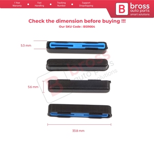 BSR664 Sunroof Shade Panel Guide Sliding <b>Clips</b> for W202 W203 W208 W209 W210 W211 W215 W219 W220 W240 W140 - Product Image 6