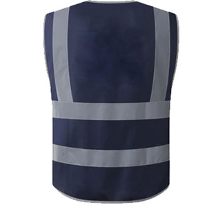 เสื้อกั๊กนิรภัย High VIS ปรับแต่งได้พร้อมโลโก้ของคุณเองดีไซน์ระบายอากาศสำหรับฤดูหนาวสินค้ามาใหม่จากปากีสถาน - Product Image 2