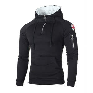 Sudadera con Capucha Gruesa con Cremallera y Forro Polar Bordado para Hombre y Mujer, 100% Algodón Transpirable - Product Image 6