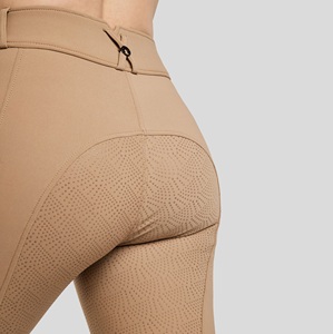 Pantalones de mujer ecuestres de alta calidad, ropa personalizada elástica de 4 vías, pantalones de montar a caballo al por mayor a granel - Product Image 4