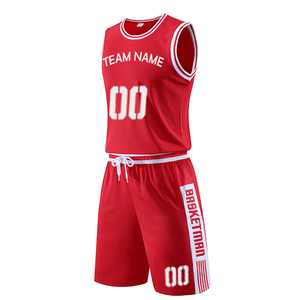 Votre propre uniforme de basket-ball de logo avec logo personnalisé imprimé porter la conception d'uniforme de basket-ball confortable de fournisseur direct d'usine - Product Image 6