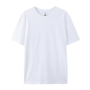 Venta al por mayor en blanco liso camiseta personalizada su logotipo impresión poliéster algodón camiseta impresa talla grande hombres camiseta para hombres - Product Image 6