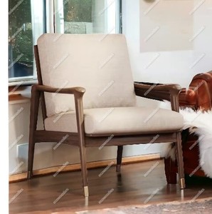 Silla de Comedor Moderna de Madera Maciza, Silla de Madera de Diseño Ligera, Cómoda y de Lujo para Sala de Estar - Product Image 4