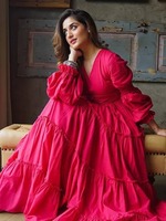 Robe longue maxi en coton tissé à la main pour femmes, imprimée, pour les occasions spéciales, cadeau de mariage, été, réversible, écologique, naturelle
