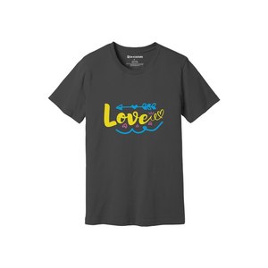 Camiseta de algodón 100% con temas de bondad, estampado de estilo informal, 12 opciones de color, 160-180, colocación de diseño personalizable GSM pesado - Product Image 3