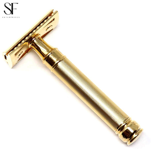 Maquinilla de afeitar de seguridad ajustable para hombres de alta calidad, maquinilla de afeitar clásica de doble filo con logotipo personalizado - Product Image 5