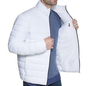 Nouveauté Veste matelassée pour homme de couleur unie Veste d'hiver enduite de grande taille Traitement à bas prix XS-Disponible pour commande personnalisée - Product Image 2