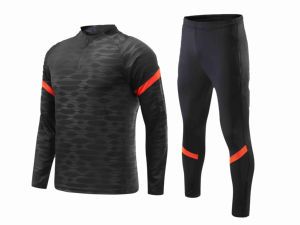 Nueva colección de ropa deportiva de moda Teen Workout Gym Fitness Set XL Size Chándal con logotipo impreso - Product Image 5