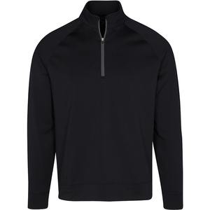 Unisex Oversize Heavyweight 1/4 <b>Zip</b> Pullover Cotton Sweatshirt Plain <b>Quarter</b> Half Zipper Turtleneck Embroidered for Men <b>Women</b> - Product Image 1