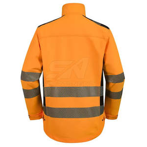 Chaquetas de Seguridad Protectoras Duraderas con Cinta Reflectante para Uso Industrial - Product Image 4