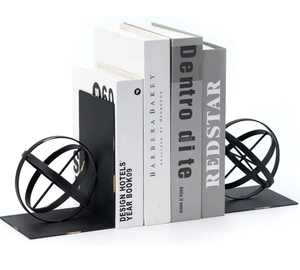 บ้านงานฝีมือส่งออกที่มีคุณภาพสูงตกแต่งบ้านที่วางหนังสือโลหะสีดำที่วางหนังสือโต๊ะสำนักงานที่วางหนังสือสั่งทำได้2025 - Product Image 4