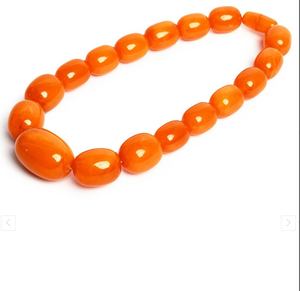 Collar de resina de moda hecho a mano joyería de moda con patrón de modelo atractivo - Product Image 2