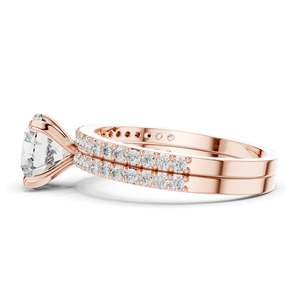 Bague en diamant de laboratoire rond brillant de 1,87 carat pour femme, clarté VVS-VS EF, or 18 carats, 14 carats, 10 carats et argent 925, moissanite et or - Product Image 6