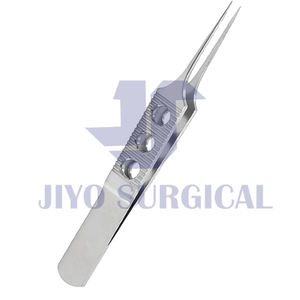 Hoskins Single-Use Ophthalmic Surgical Instruments Top-Of-Our Production Stainless Steel Notched Forceps Manual <b>Clip</b> Type - Product Image 2