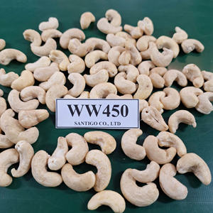 Kaju เม็ดมะม่วงหิมพานต์แซนติโกเม็ดมะม่วงหิมพานต์ W450 noix de cajou จำนวนมากที่เชื่อถือได้ - Product Image 1