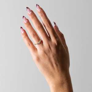 Anillo de diamante de moissanita de corte redondo de alta calidad, oro sólido de 14K, compromiso, joyería de boda, Diamante cultivado en laboratorio, proveedor a granel - Product Image 3