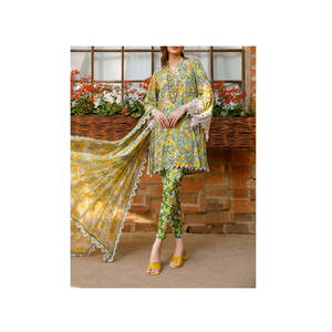 ชุดเดรสผู้หญิงสไตล์ซาลวาร์ Kameez จากปากีสถานที่หรูหราใหม่ - Product Image 1
