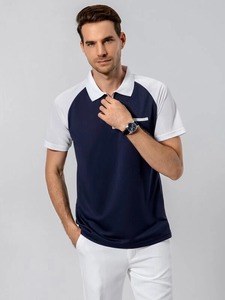 Logo personnalisé 100% coton polos pour hommes vêtements de sport vierge surdimensionné logo personnalisé polos - Product Image 5