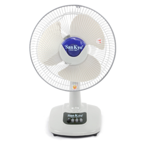 Sankyo พัดลมตั้งโต๊ะ12นิ้ว, ใบพัดเอบีเอสมอเตอร์ทองแดง100% 3ความเร็ว USB แบบสั่นไฟฟ้าใช้งานกลางแจ้งโรงแรมเวียดนาม - Product Image 6