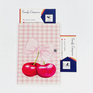 กระเบื้องรูปหัวใจทรงสี่เหลี่ยมรูปผีเสื้ออุปกรณ์ความงามอะคริลิคลายเชอร์รี่ใหม่ออกแบบโลโก้ได้ตามที่ต้องการ - Product Image 5