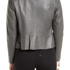 Chaqueta de Yoga de Cuero Genuino para Hombre, Secado Rápido, Cuello Redondo, Chaqueta Deportiva, Forro de Satén de Seda, Ecológica, Transpirable, Cortavientos, para Invierno - Product Image 2