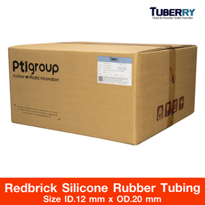 ท่อยางซิลิโคนเรดบริกทนความร้อนได้สูงสุดขนาด TUHTQHR6012X20 ID.12mm x OD.20mm - Product Image 6