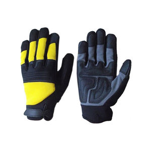Gants de mécanicien respirants légers avec construction de protection de la paume en cuir durable pour des performances de réparation sûres - Product Image 4