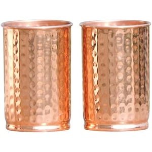 Tasse en cuivre martelé de conception supérieure disponible dans un style différent avec une tasse Barrel de qualité supérieure - Product Image 2