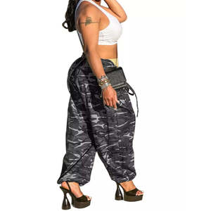 Overoles de Camuflaje de Cintura Alta, Elegantes y Cómodos, Transpirables, para Ropa Urbana - Product Image 4