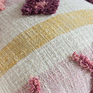 Funda de cojín de yute tejida de algodón orgánico de lujo Boho Chic, patrón de flecos 18x1 8/20x20 tamaños para decoración de Hotel, hogar, sala de estar - Product Image 2