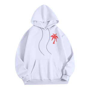 เสื้อฮู้ดดี้ปักลายแบบกำหนดเอง ผ้าฝ้าย 100% สำหรับผู้ชายและผู้หญิง พร้อมเชือกผูก ปรับได้ เหมาะสำหรับฤดูหนาว - Product Image 5