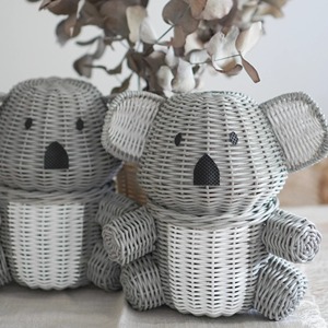 Panier de rangement en rotin naturel multifonctionnel moderne et écologique Koala - Product Image 3
